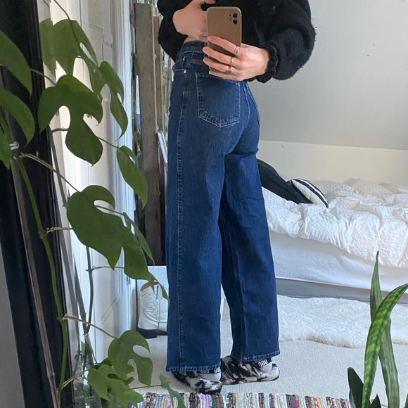 URBAN OUTFITTERS A-WIDE dark wash - Picture 2 of 4